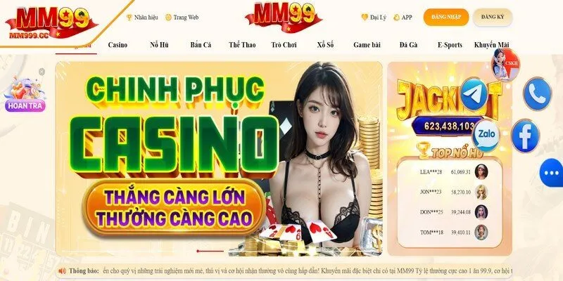 MM99 gây ấn tượng khi cung cấp dịch vụ đa dạng